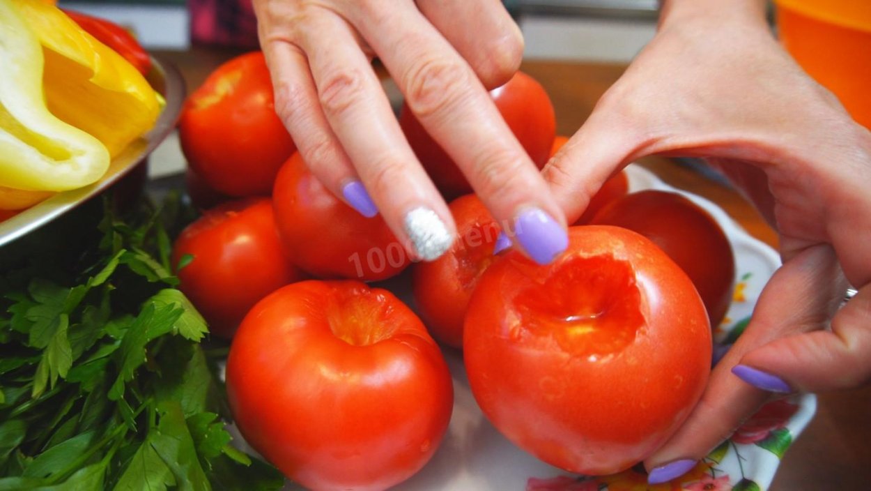 Смесь томатов черри