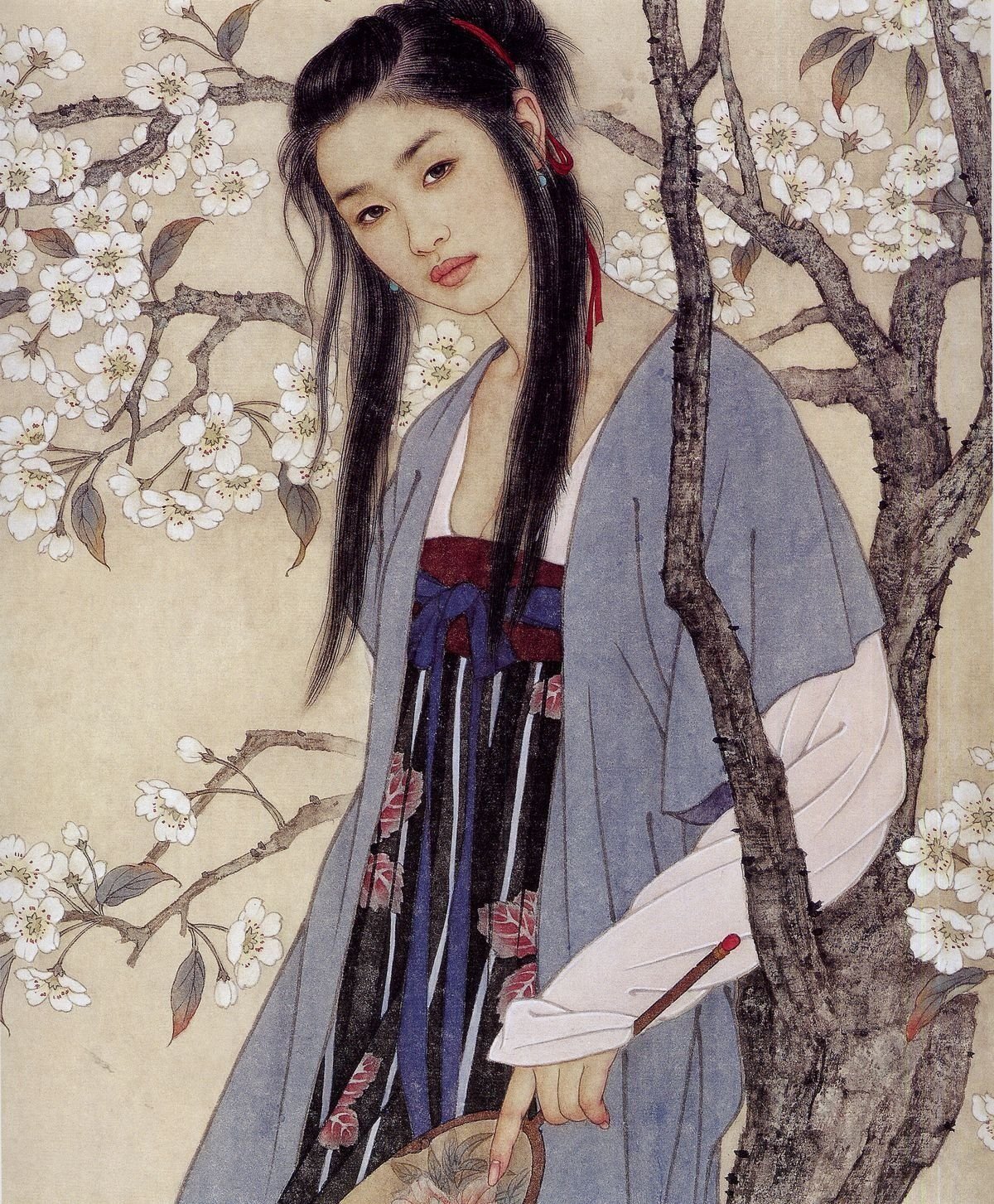 Картина китайца. Художники Wang Meifang, Zhao Guojing. Wang Meifang художник. Художник Чжао Гоцзин и его ученица Ван Мэйфан. Чжао Гоцзин.