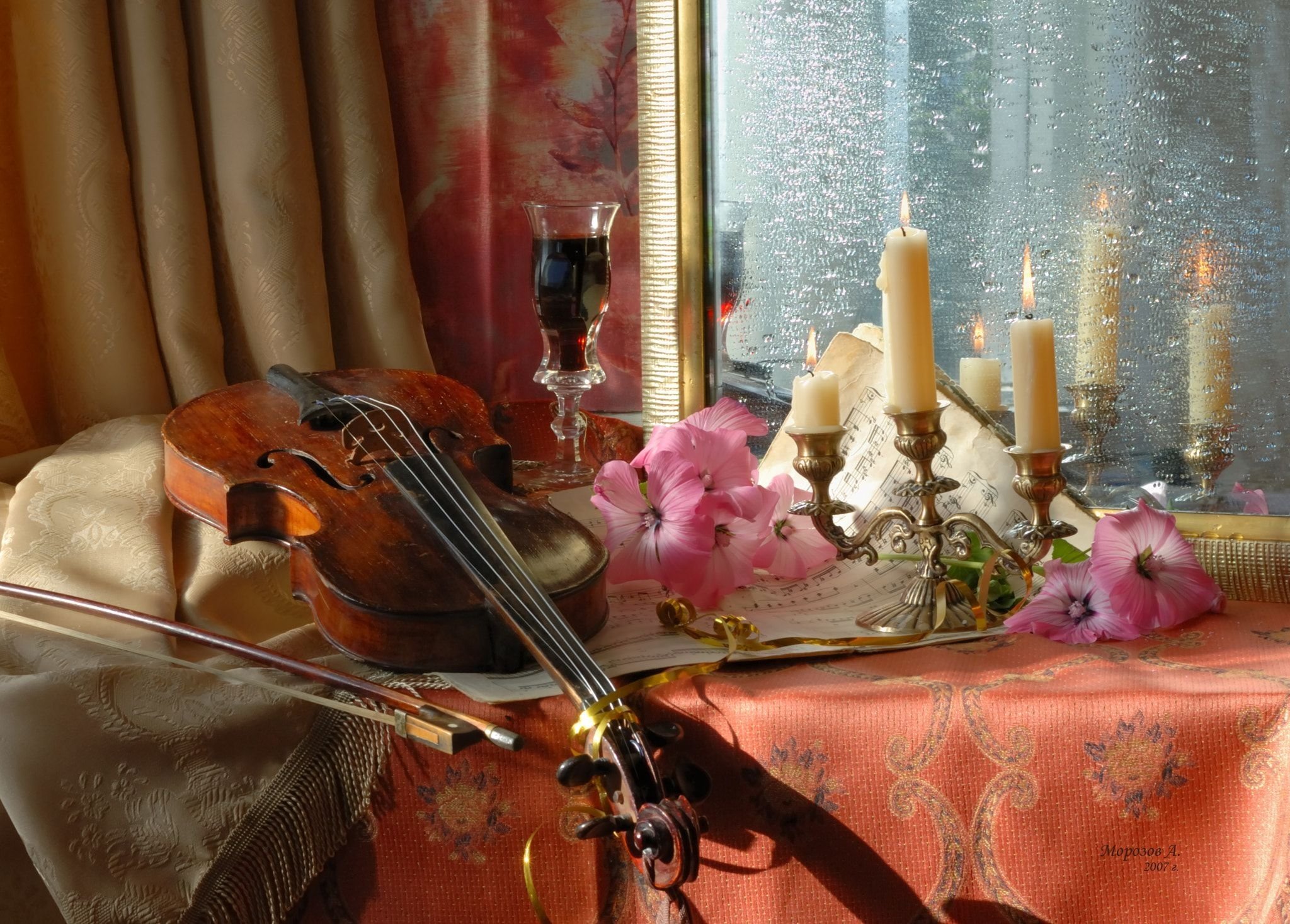 Д романсы. Натюрморт с музыкальными инструментами. Натюрморт со скрипкой. Натюрморт со скрипкой и цветами. Скрипка и цветы.