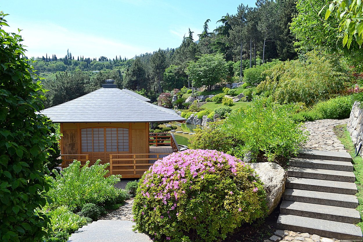 Парк Айвазовского японский сад