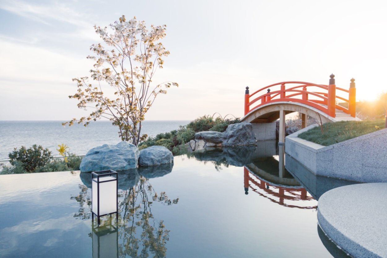 Ялта японский сад шесть чувств