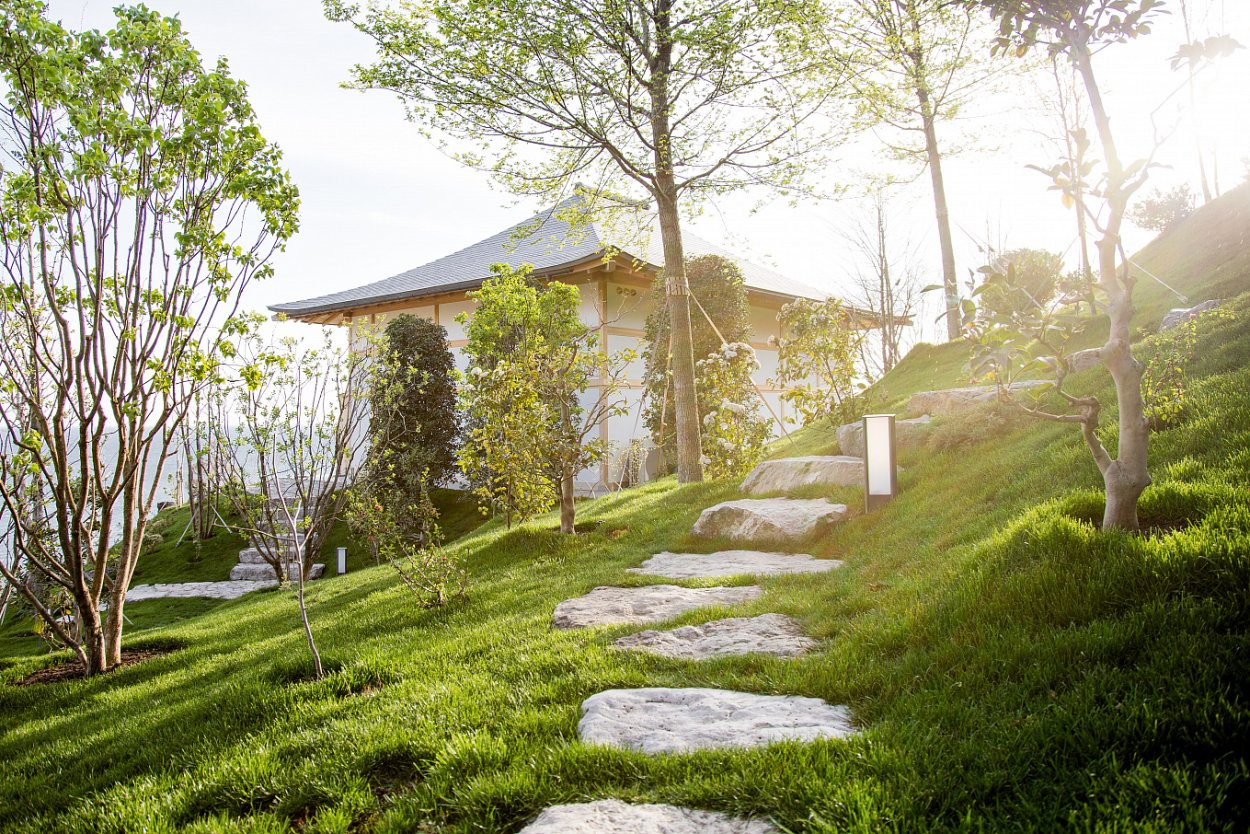 Мрия Резорт спа японский сад