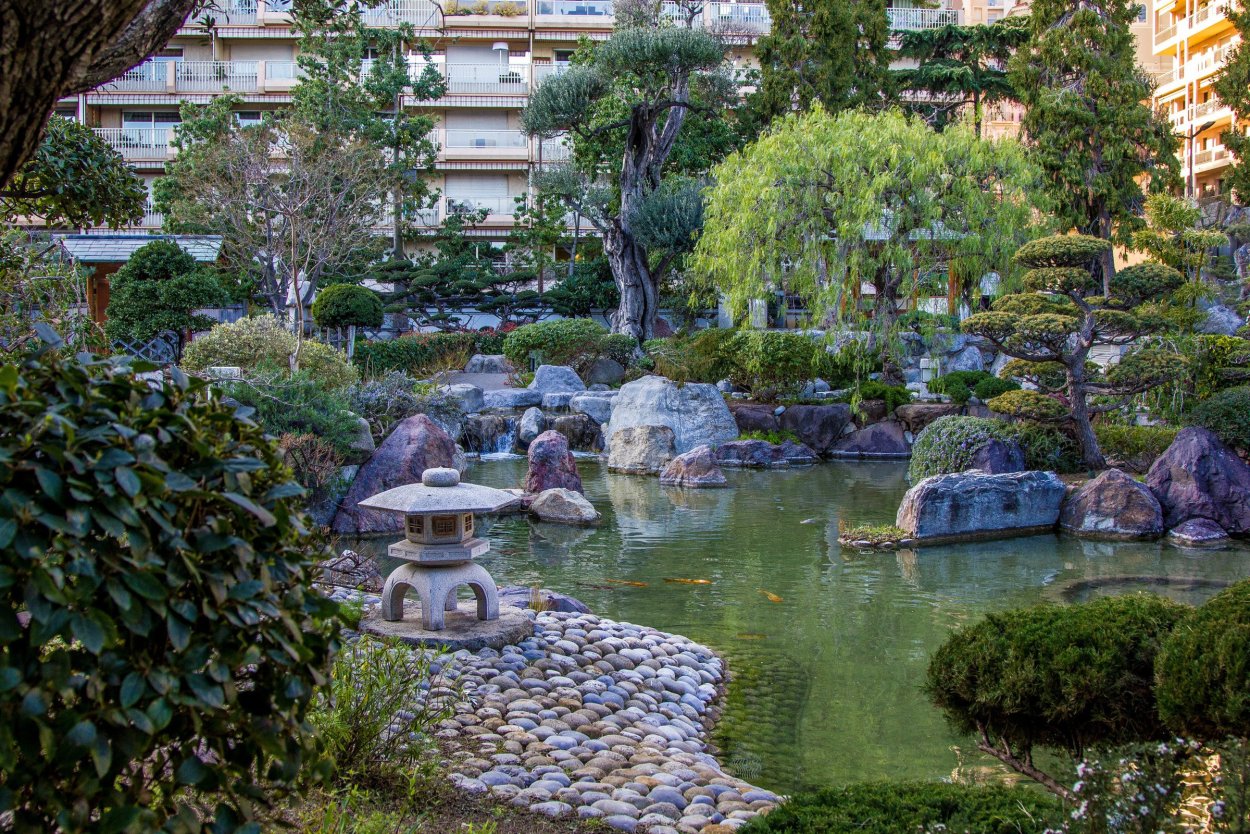 Парк Айвазовского в Крыму японский сад