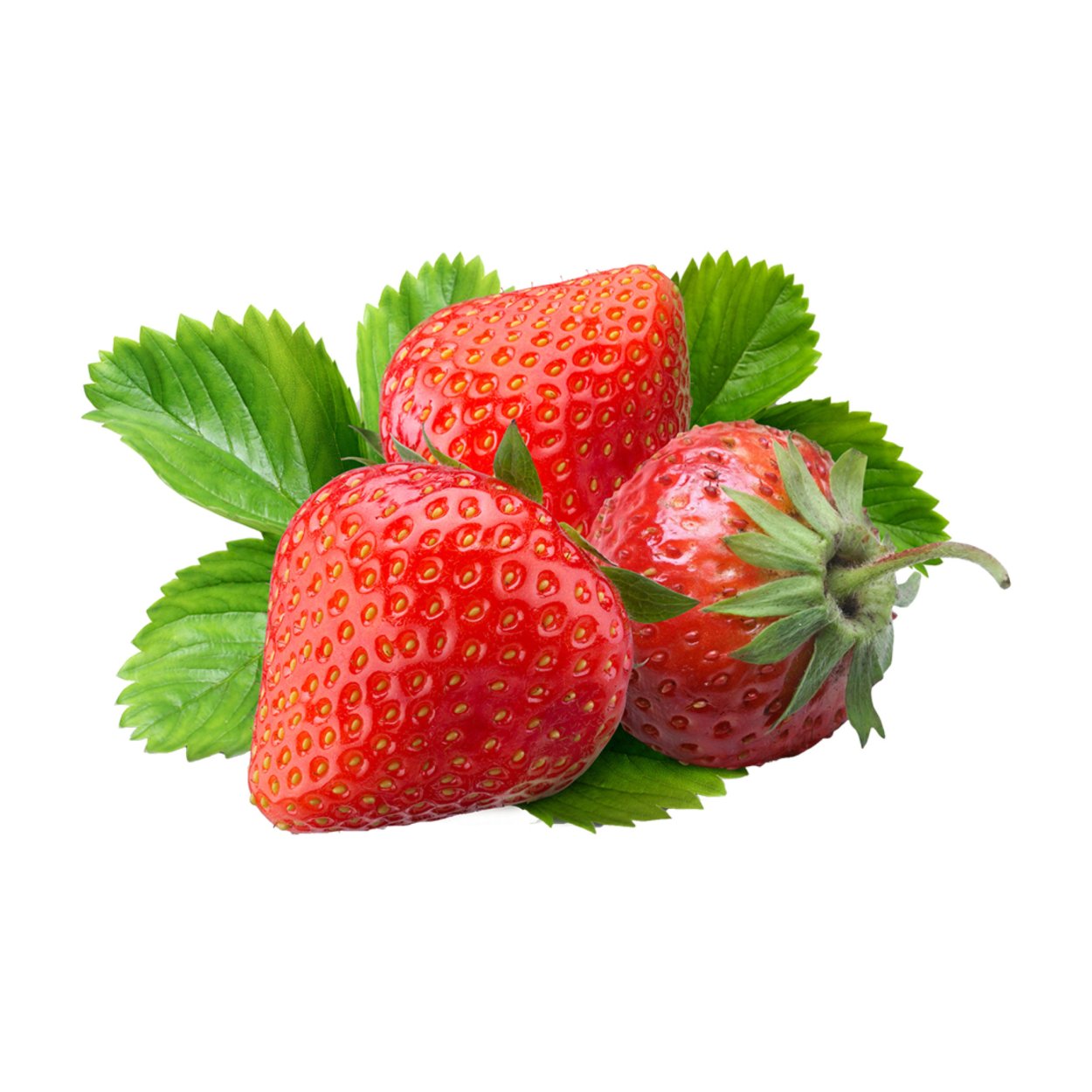 Клубника в тарелке