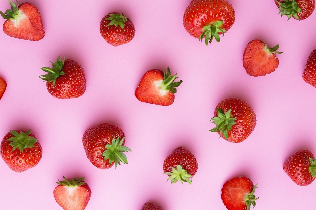 Клубника обои
