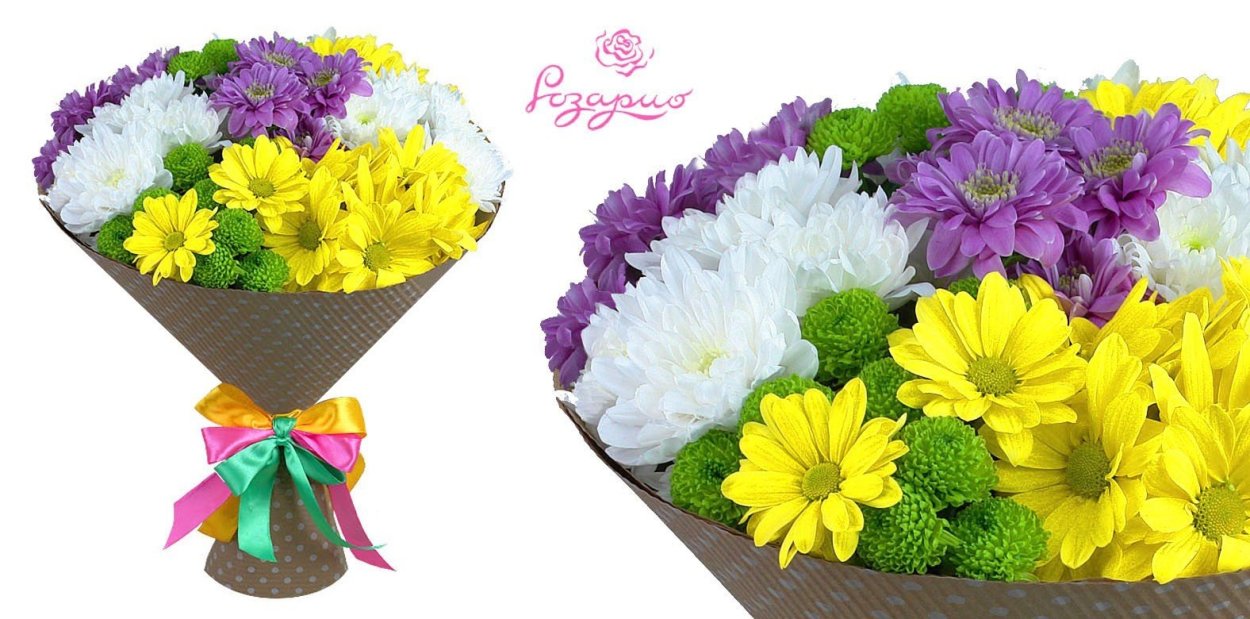 Букет хризантем