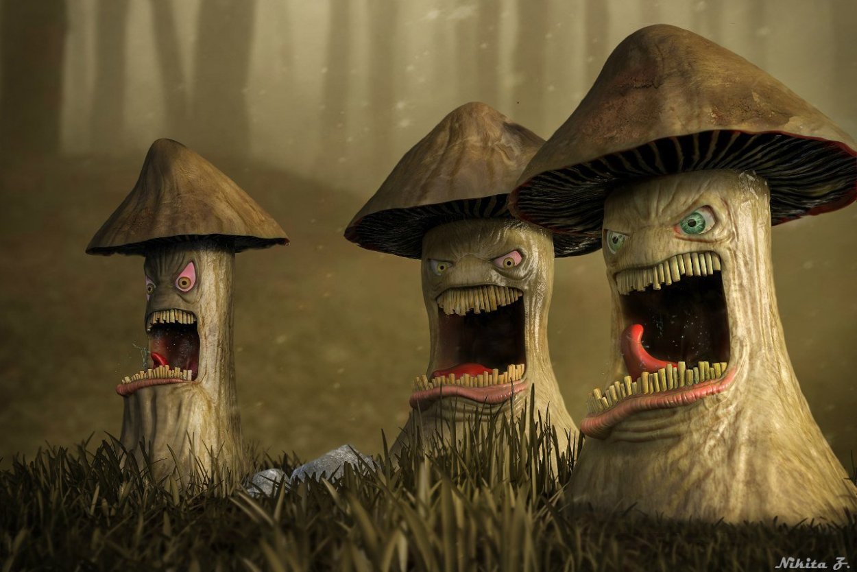 Гриб монстр