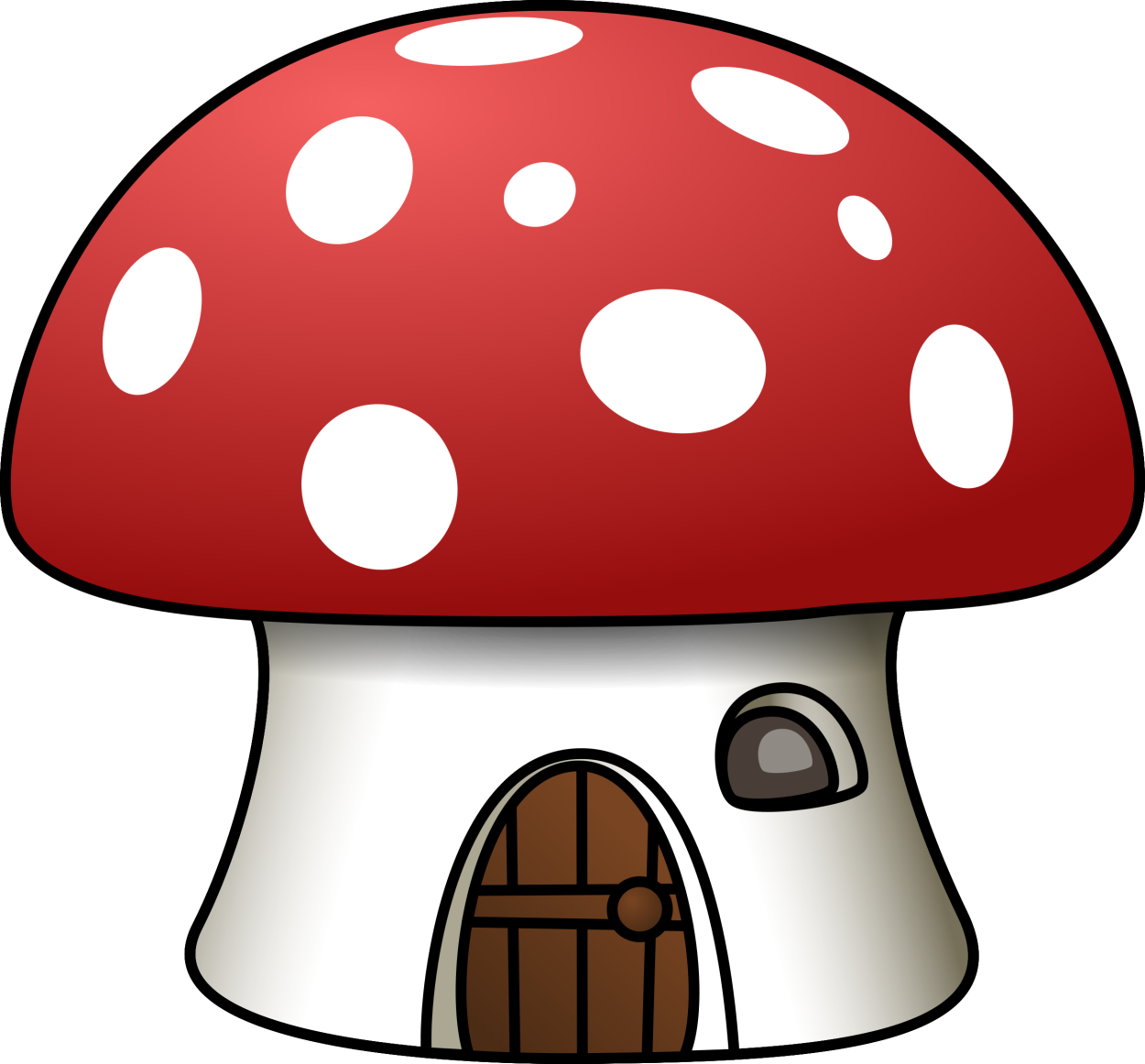 Домики грибочки