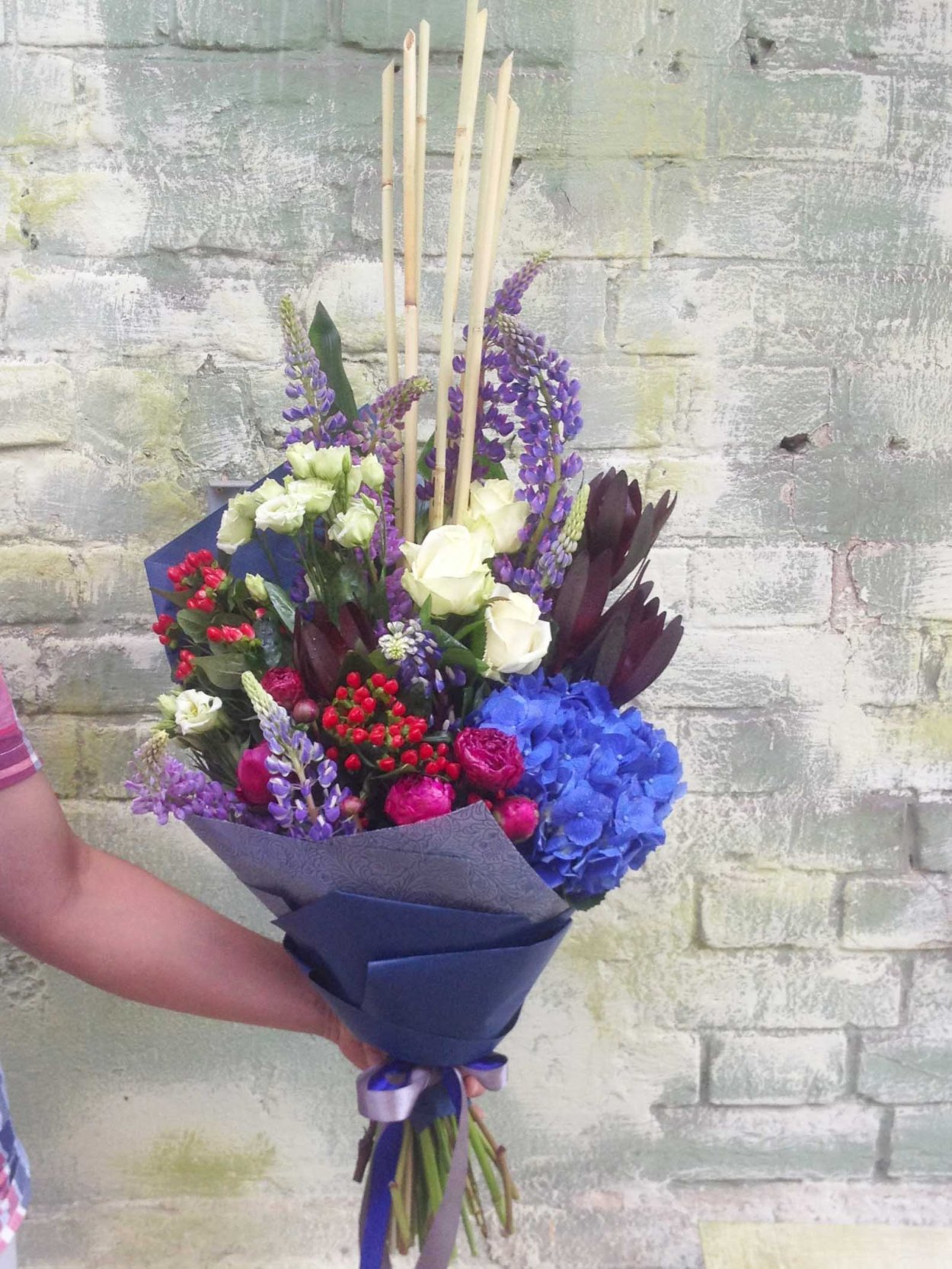 Мужской букет из цветов