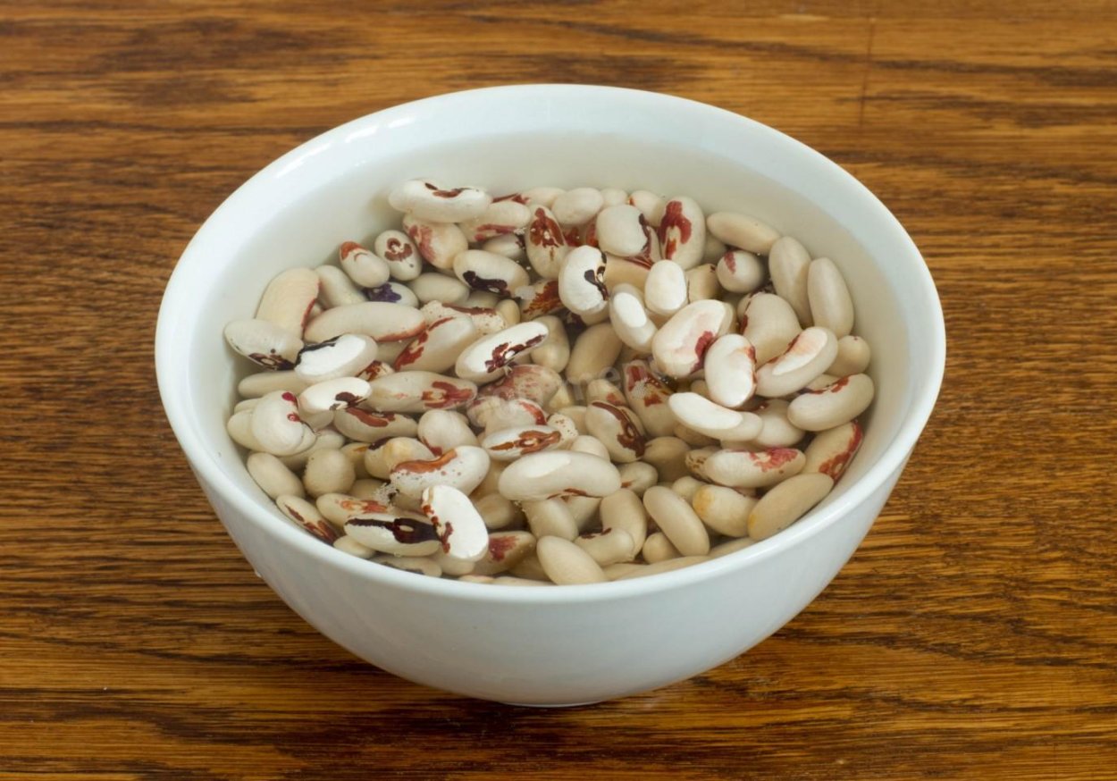 Фасоль отварная