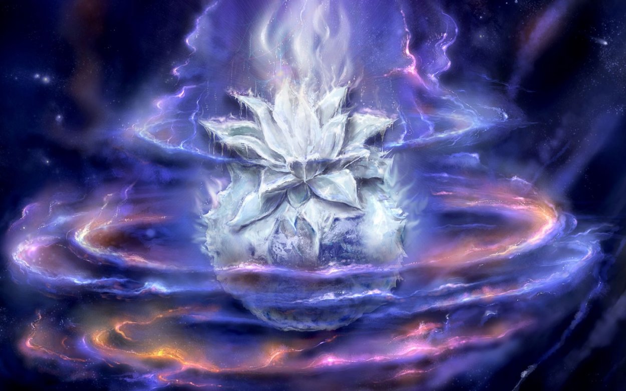 Магические цветы фэнтези