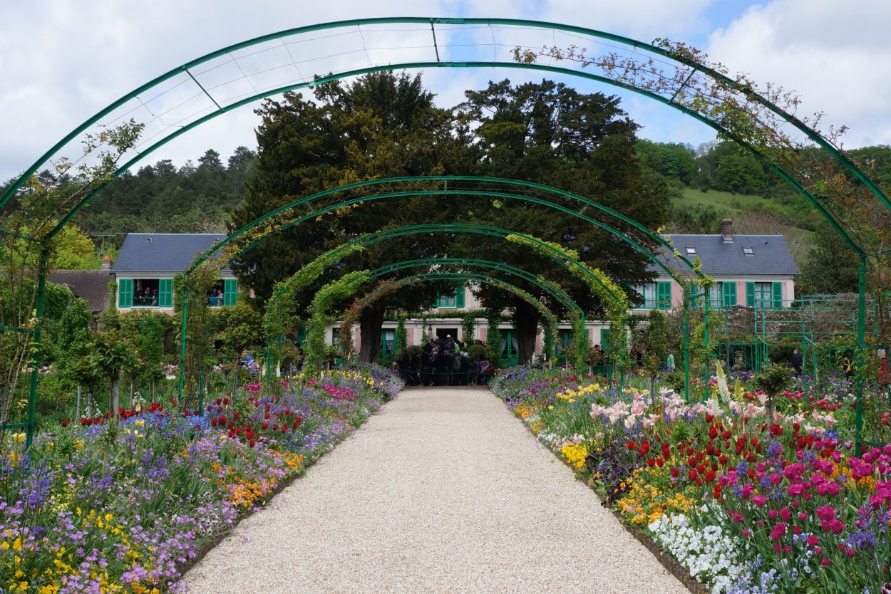 Живерни Франция усадьба Клода