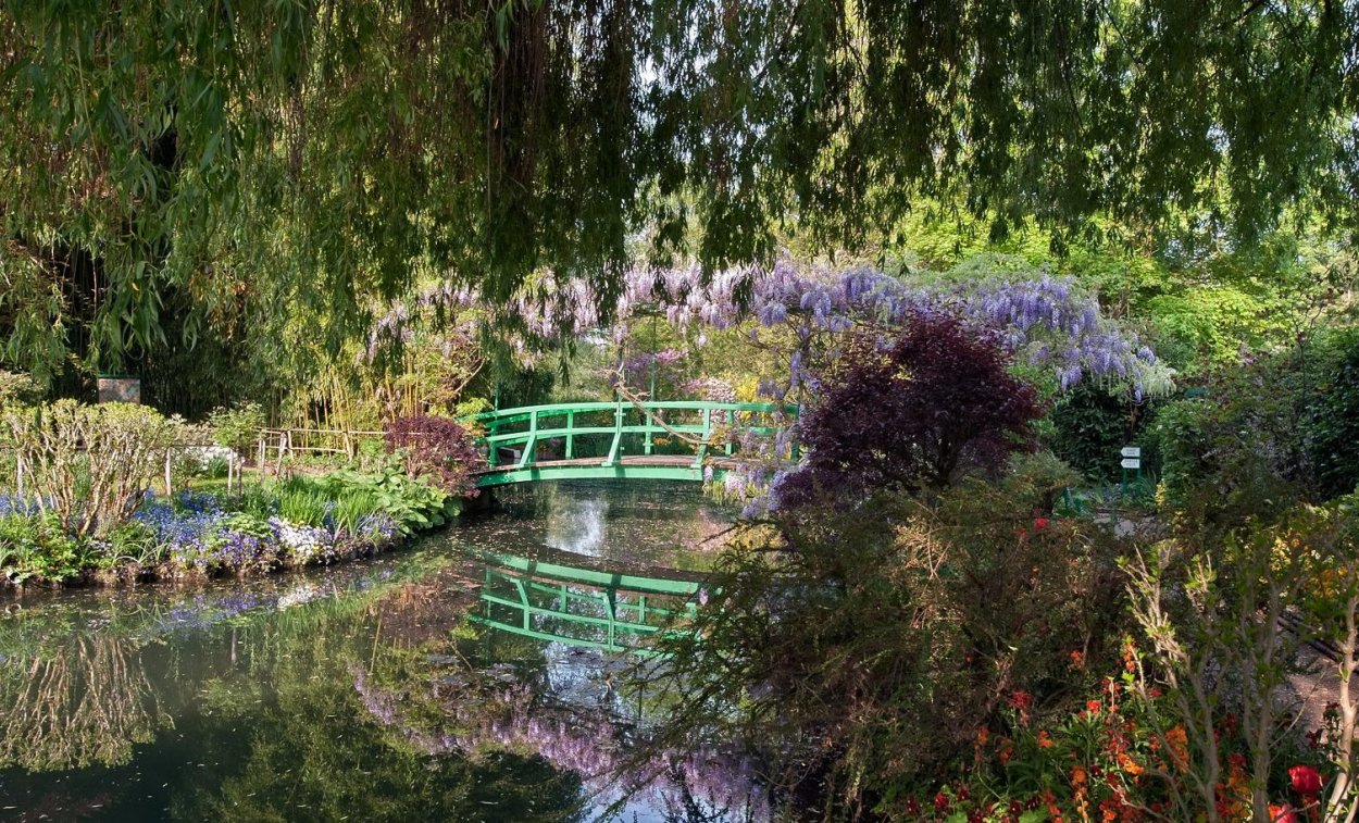 Живерни усадьба Клода Моне кувшинки