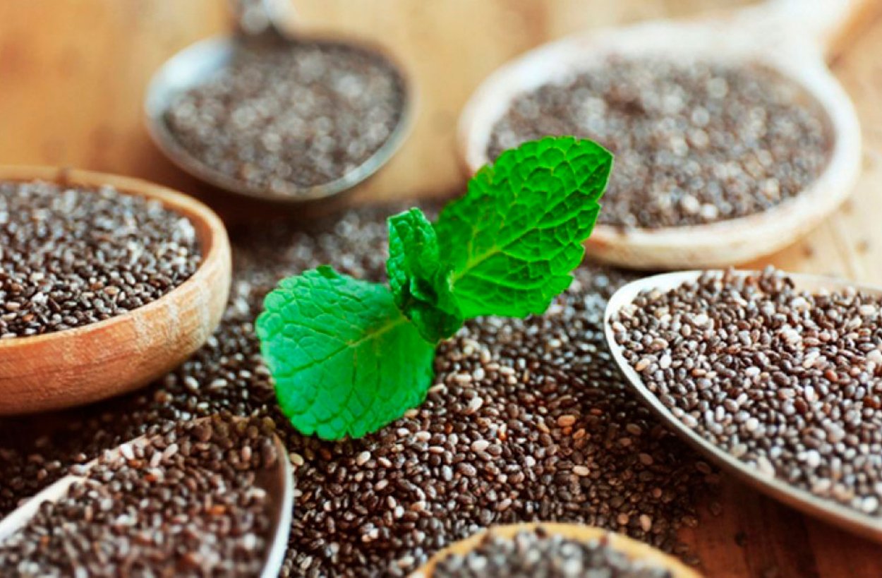 Семена чиа черные