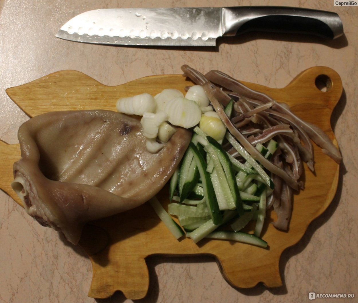 Деликатес из свиных ушек