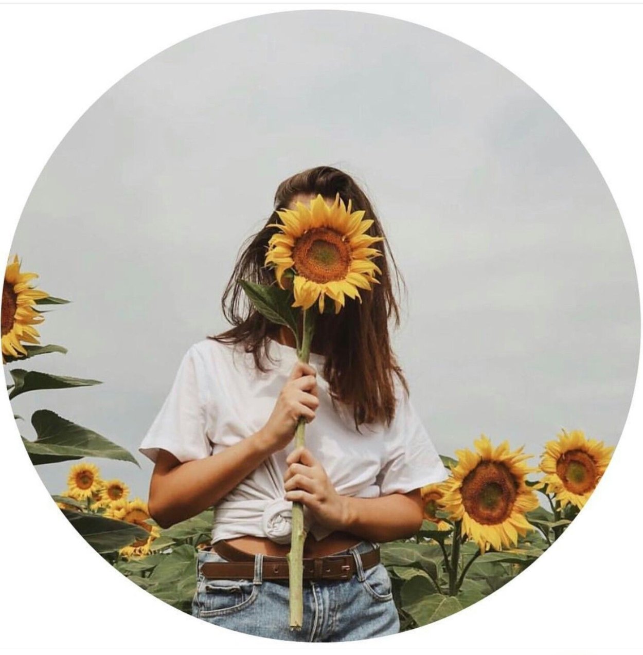 Человек подсолнух