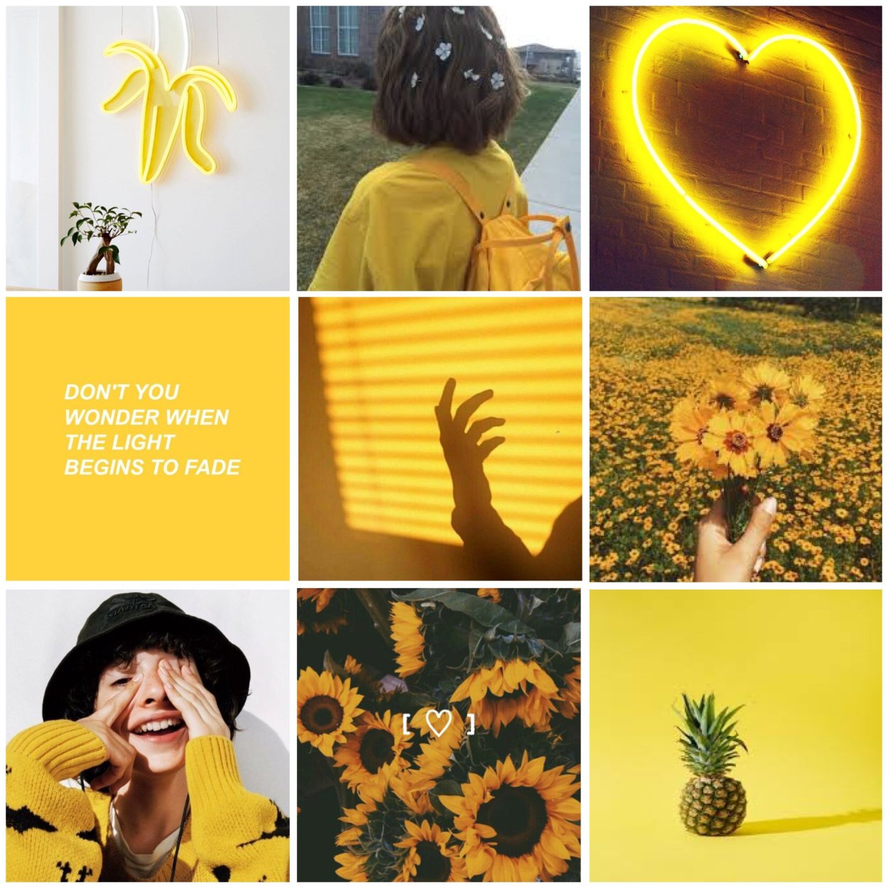 Желтый цвет Инстаграм