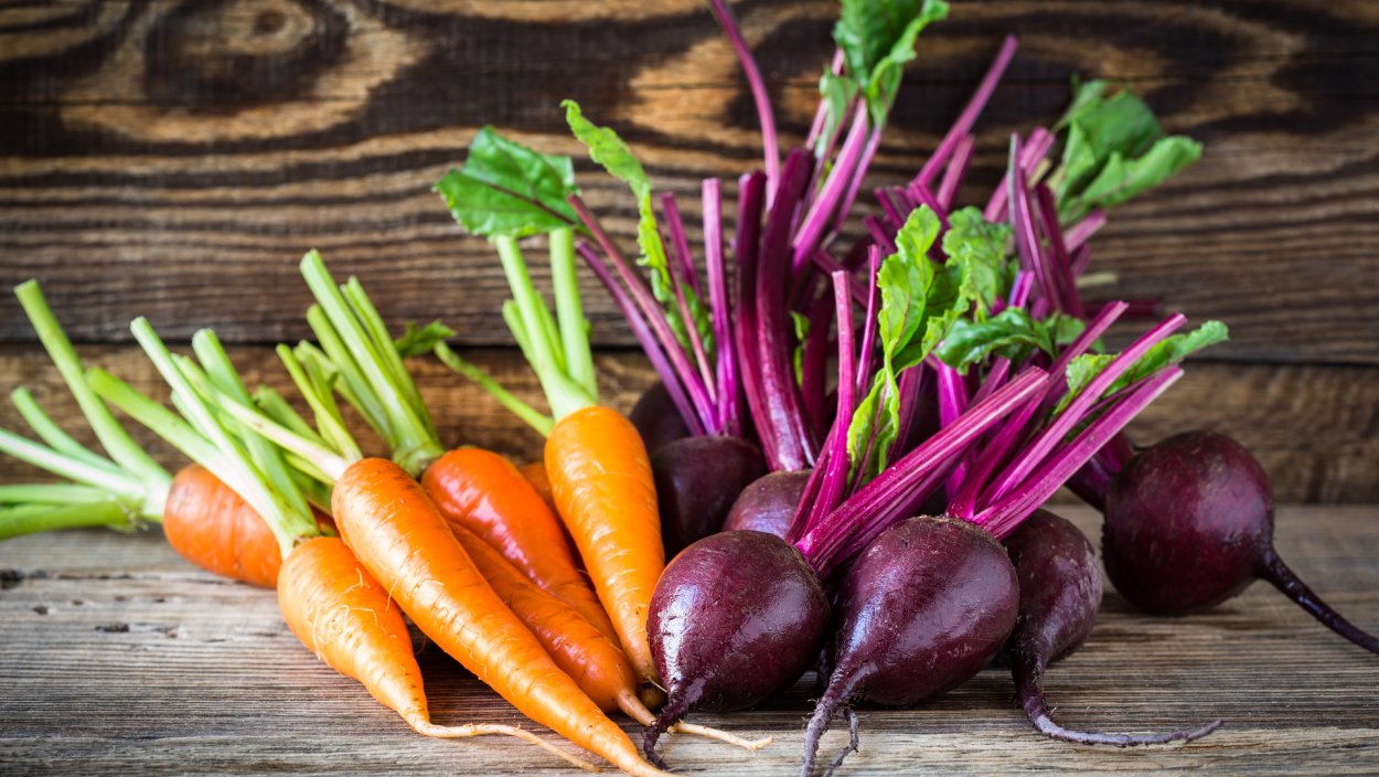 Ботва свеклы и моркови