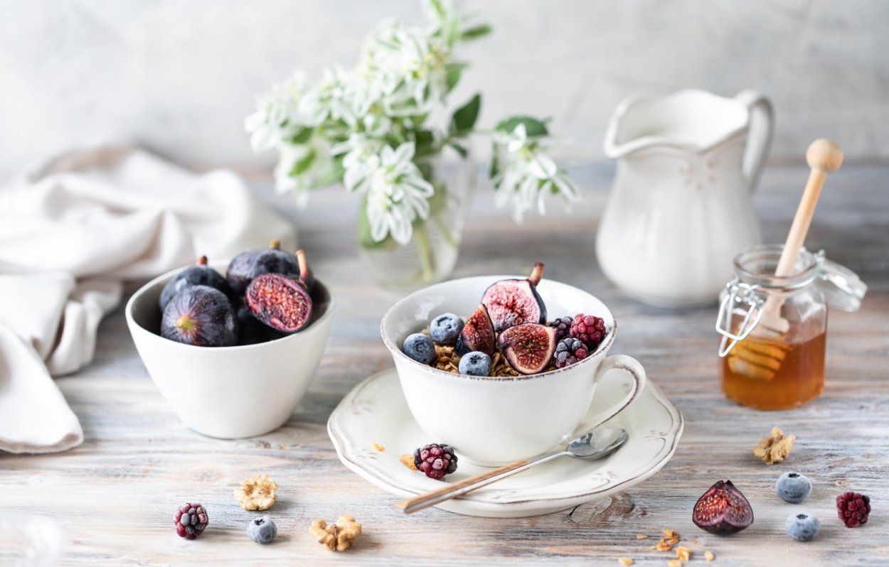 Чай с инжиром