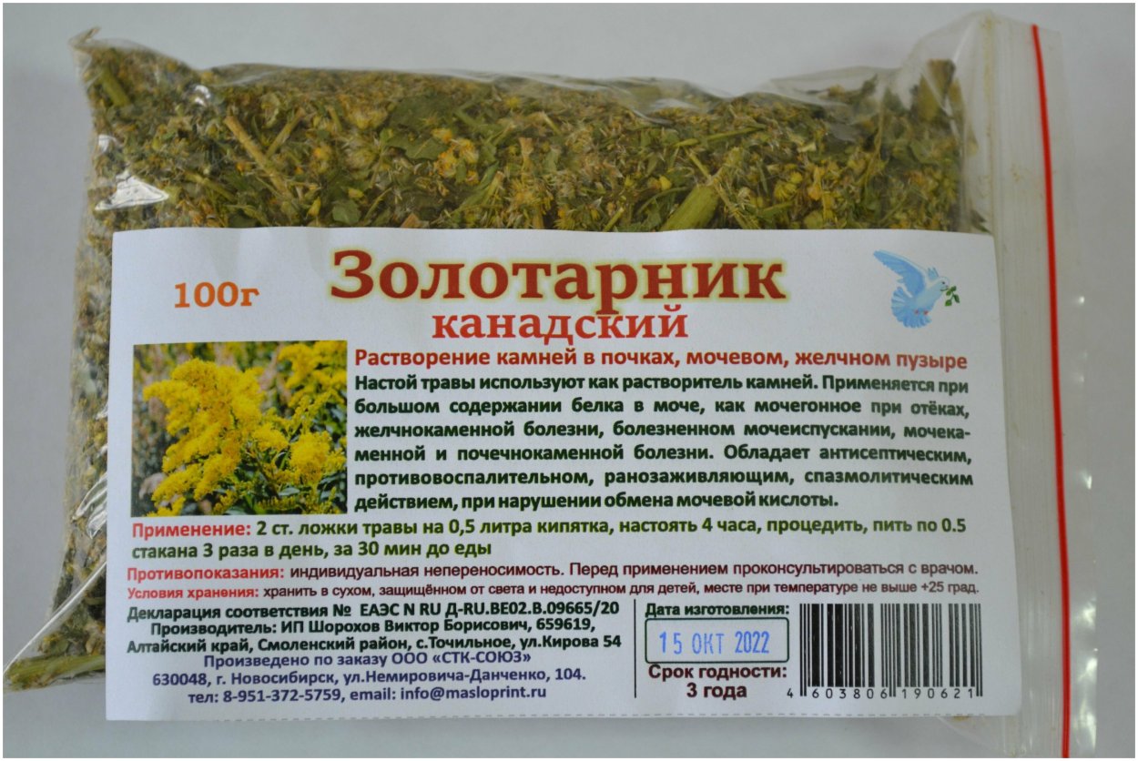 Золотарник нидередера