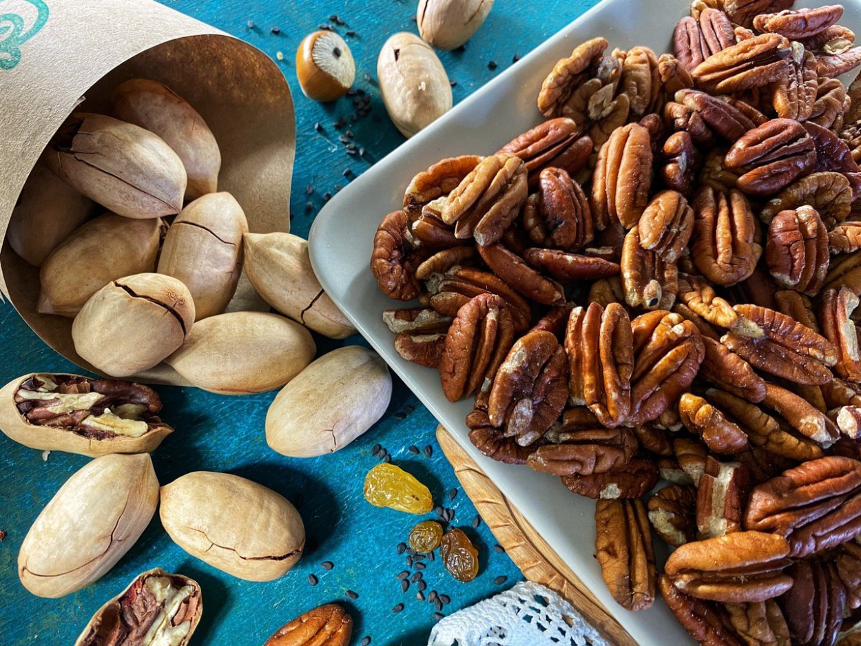 Пекан и грецкий орех