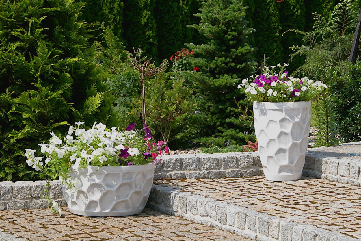 Вазон уличный 630х1600 стеклопластик