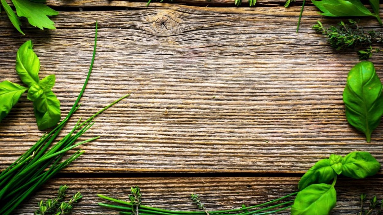 Зелень на доске