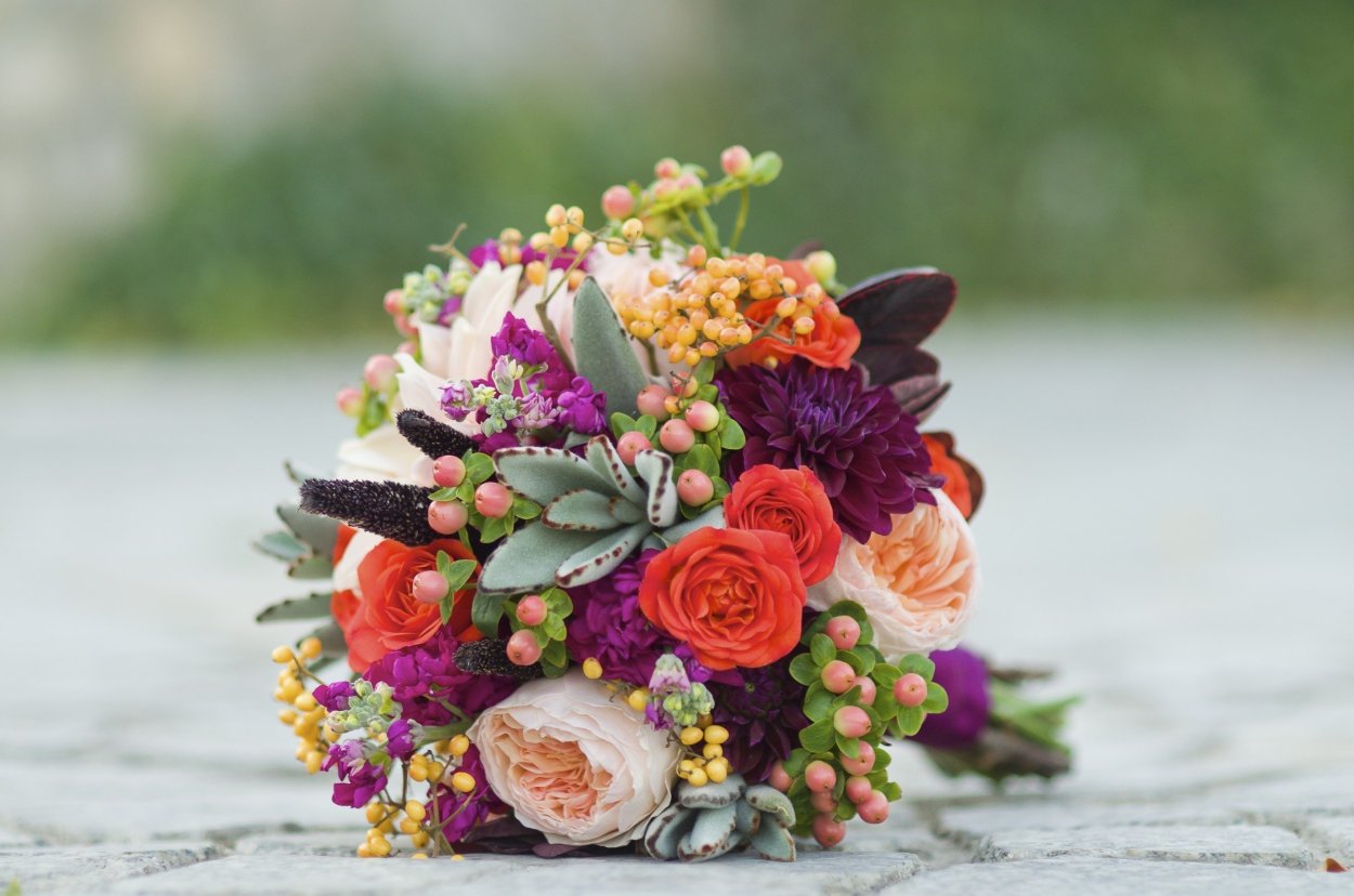 Красивый креативный букет