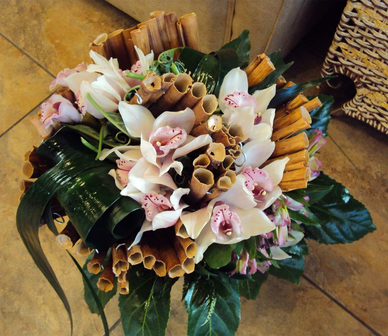 Огромный букет