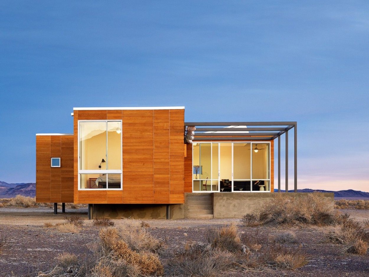 Модульные дома в пустыне