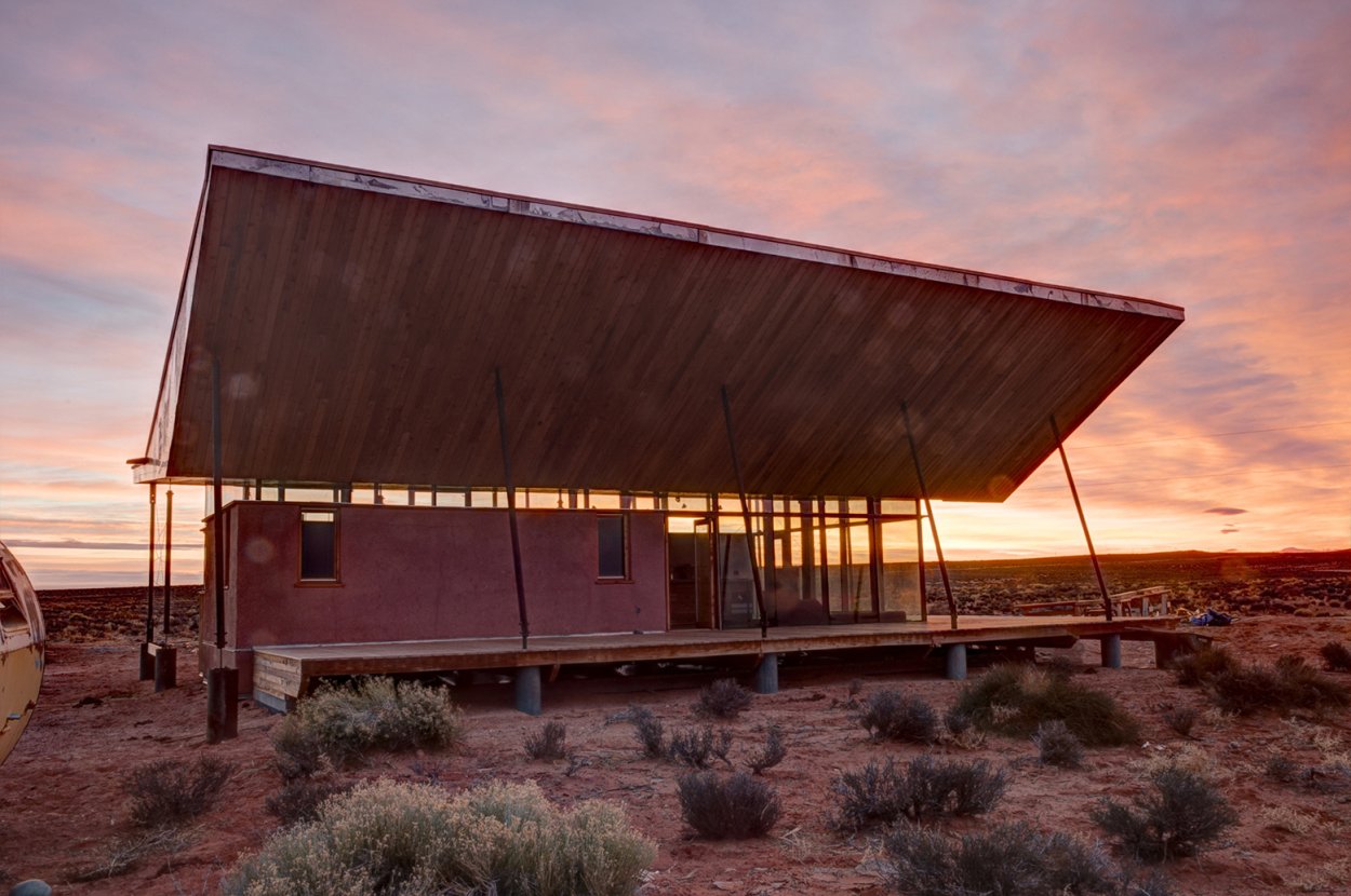 Пустынный домик