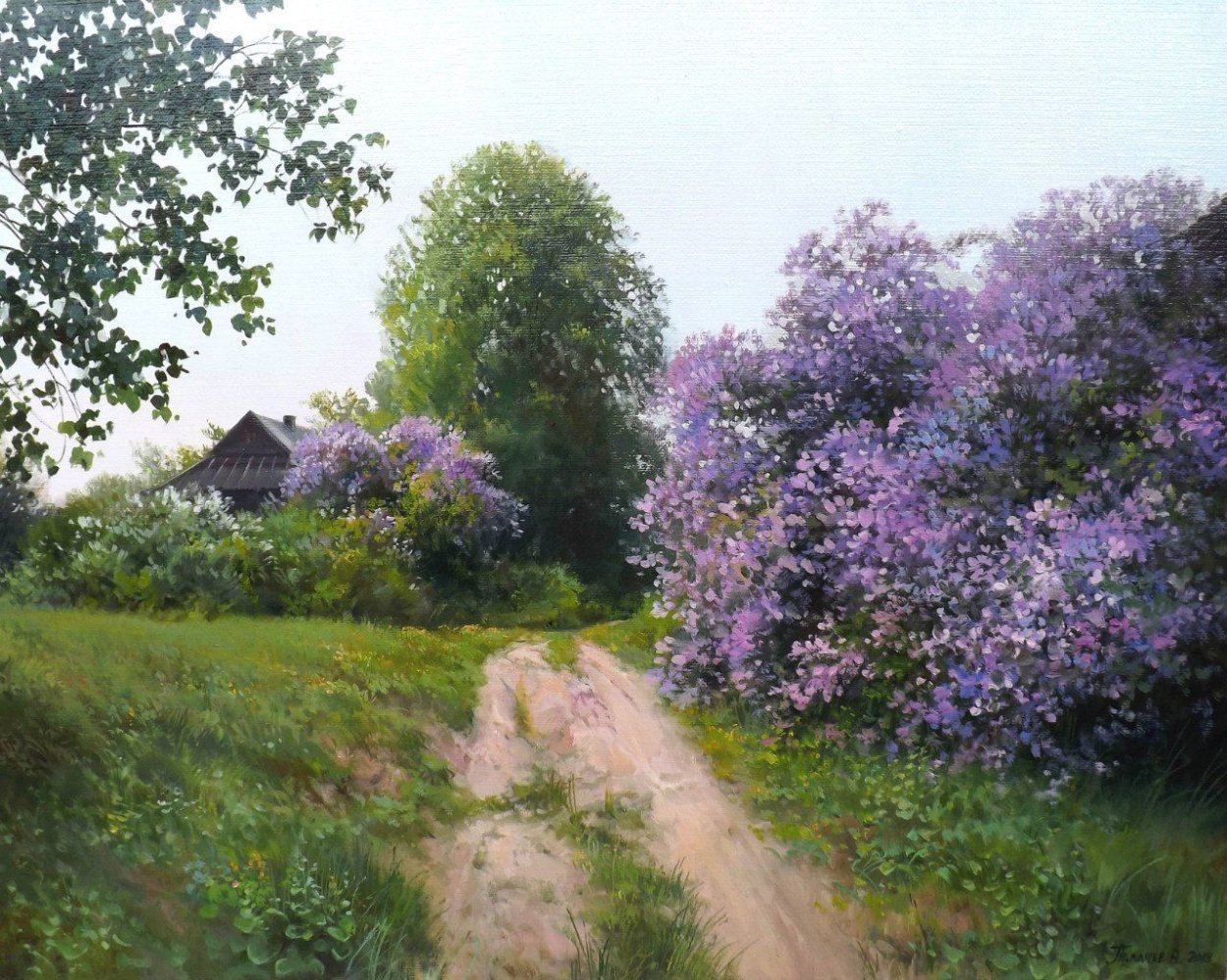 Вячеслав палачев Деревенские пейзажи