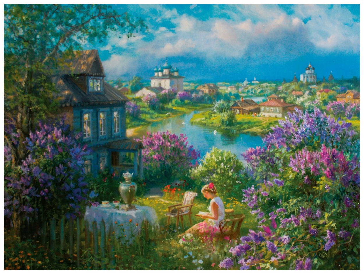 Владимир Юрьевич Жданов (деревня у реки)