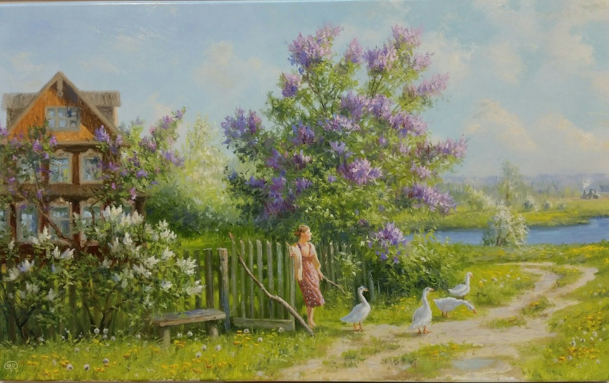 Художник Жданов Владимир пейзаж