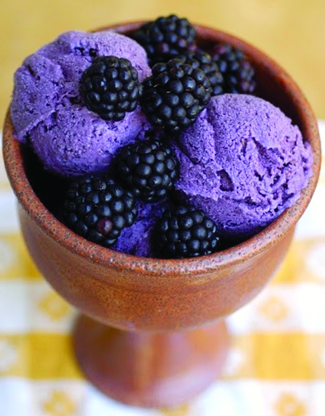 Black Mulberry Ice Cream