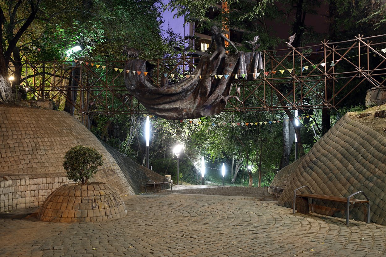 Парк Мзиури Тбилиси план