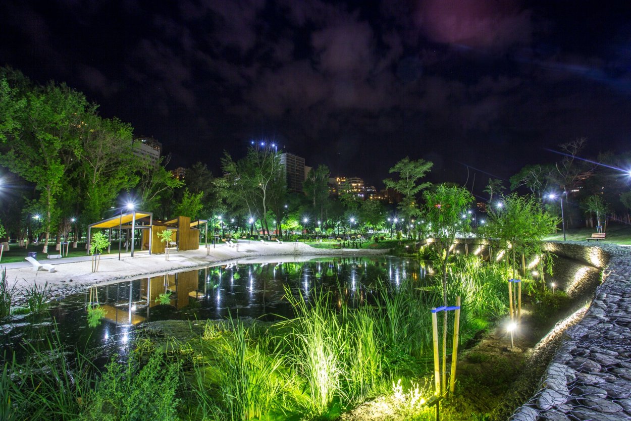 Парк Мзиури Тбилиси Бегемот