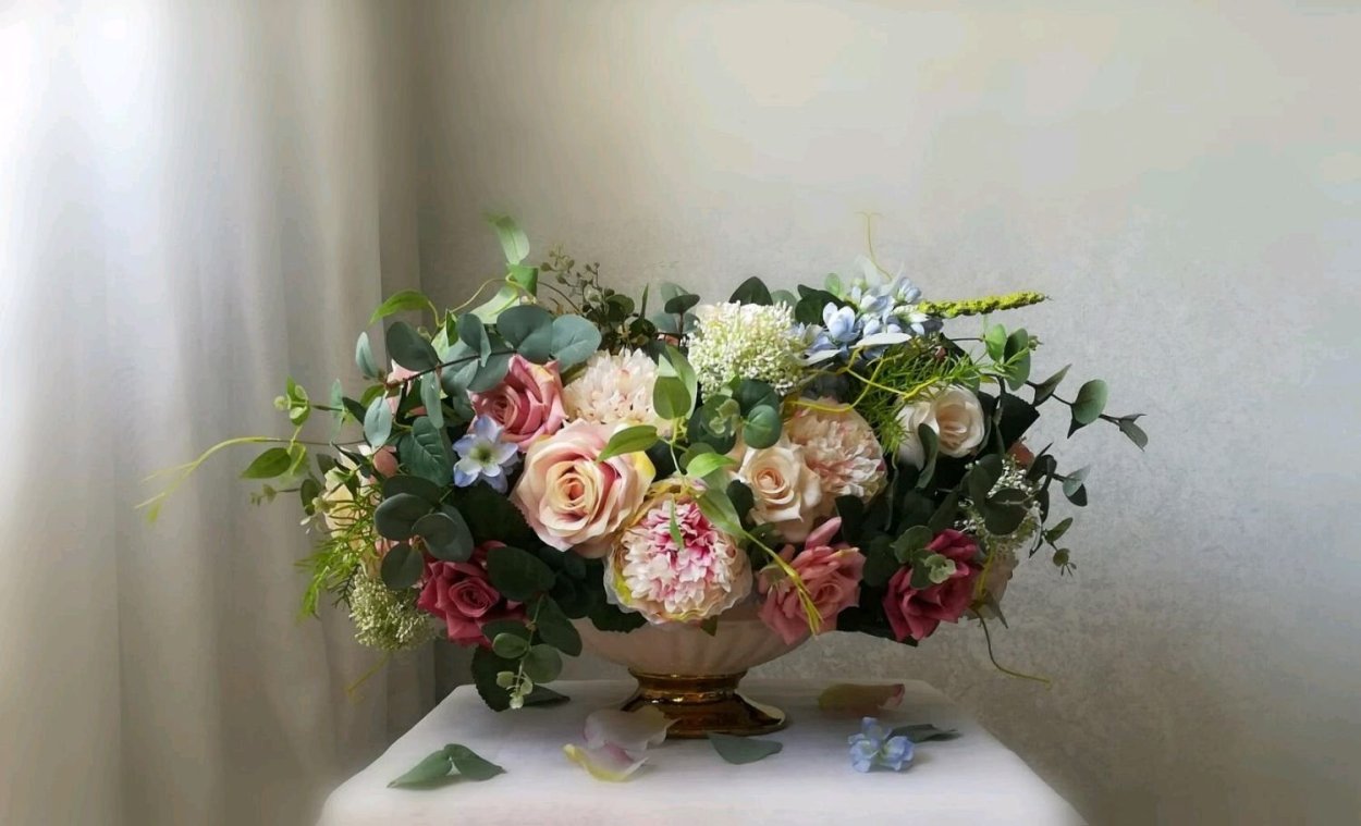 Композиция букет в вазе