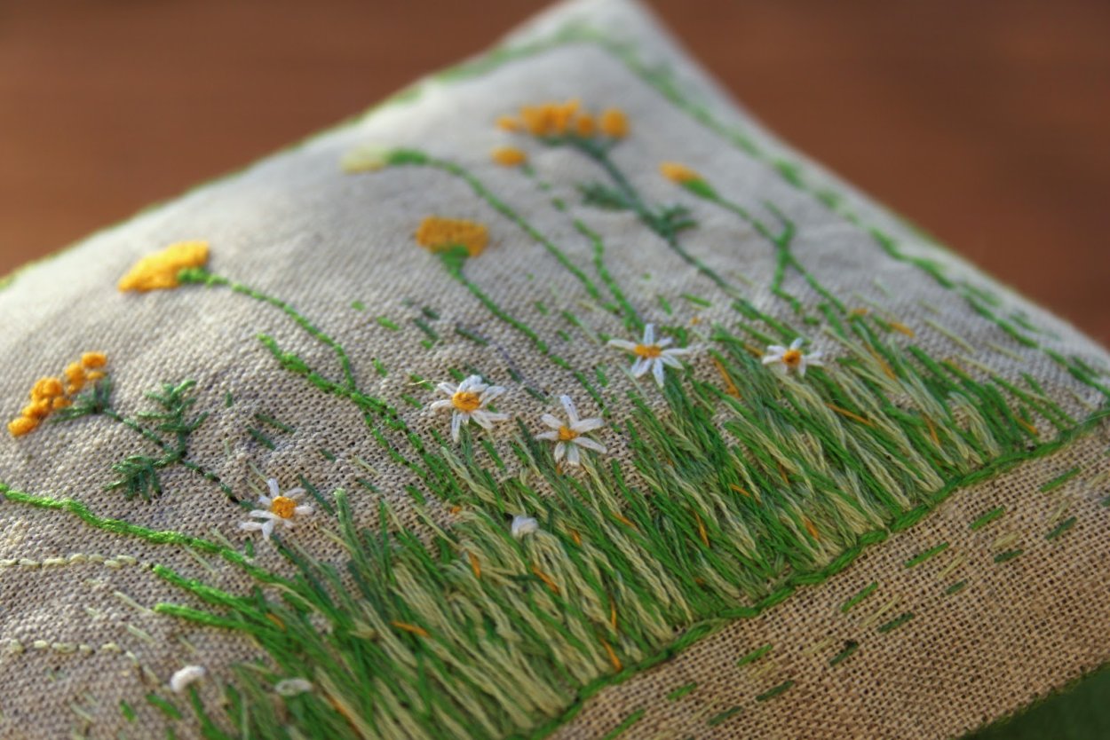 Ромашка в саше