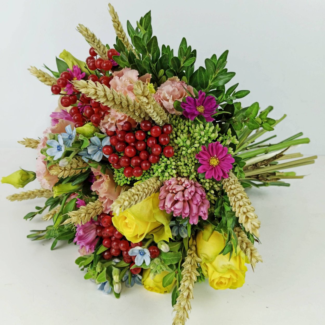 Букет с колосками