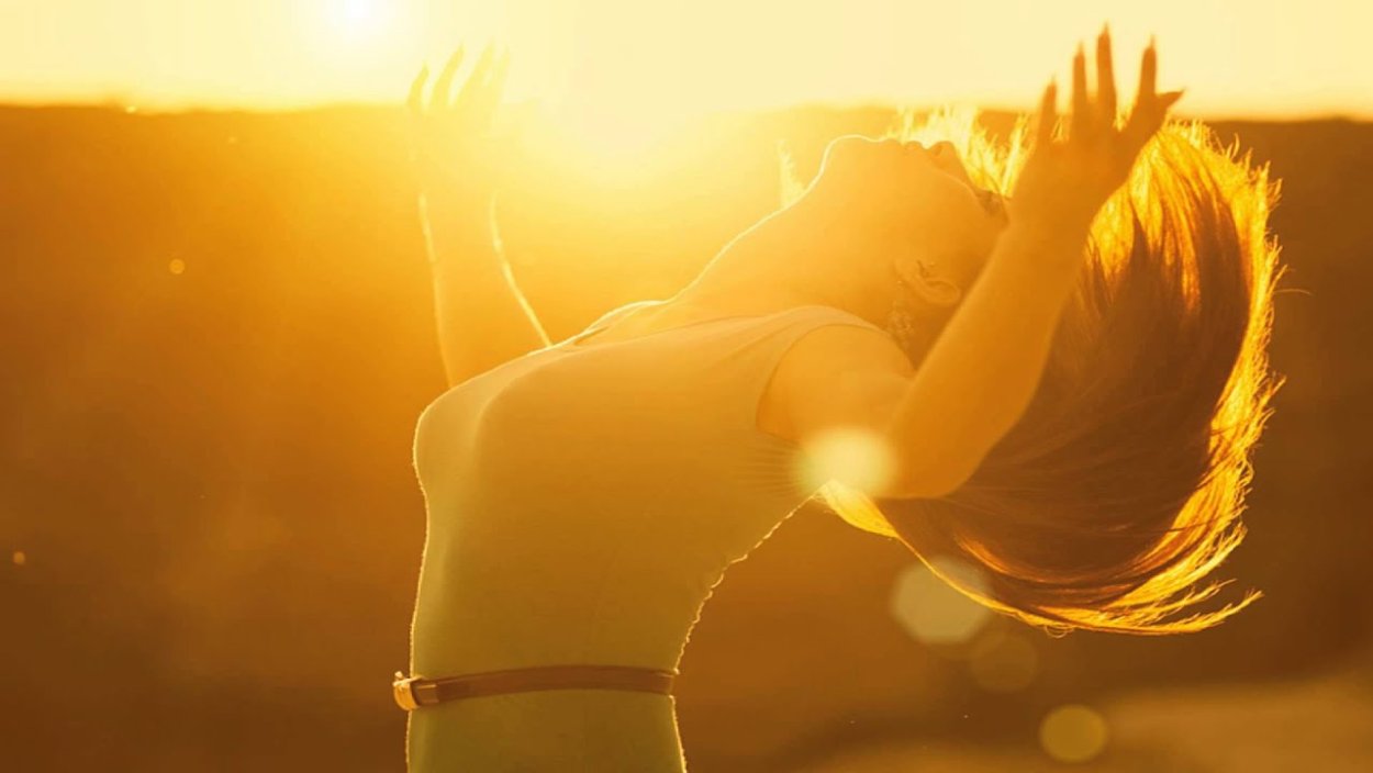 Жаркое солнце