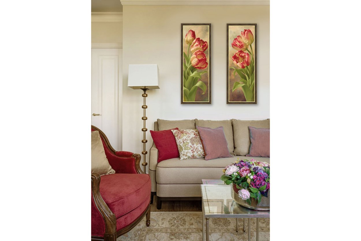 Тюльпаны на окне Эстетика