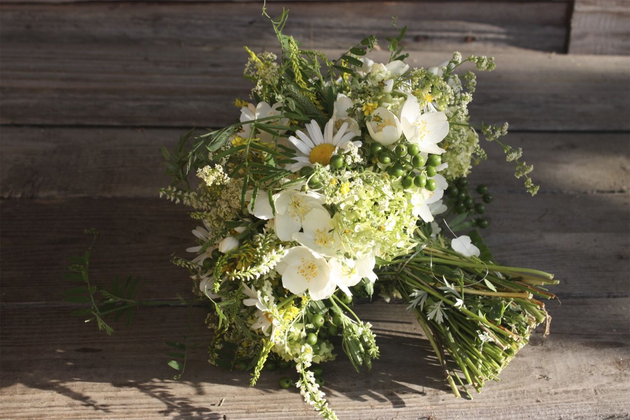Букет невесты "полевой"