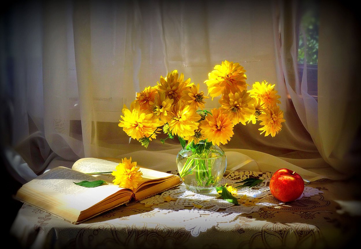 Натюрморт с солнечным светом