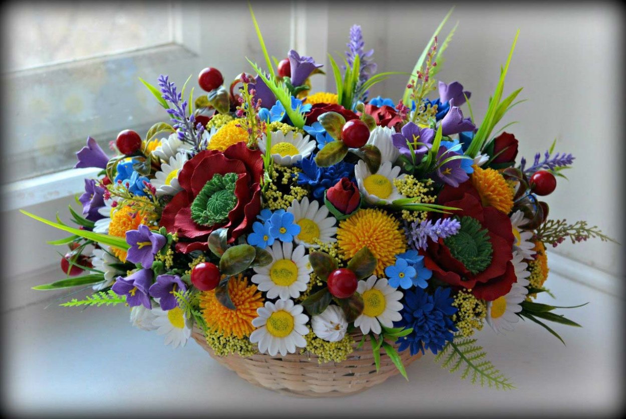 Букет ромашек