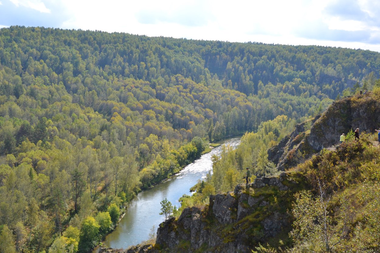 Водопад в Искитимском районе