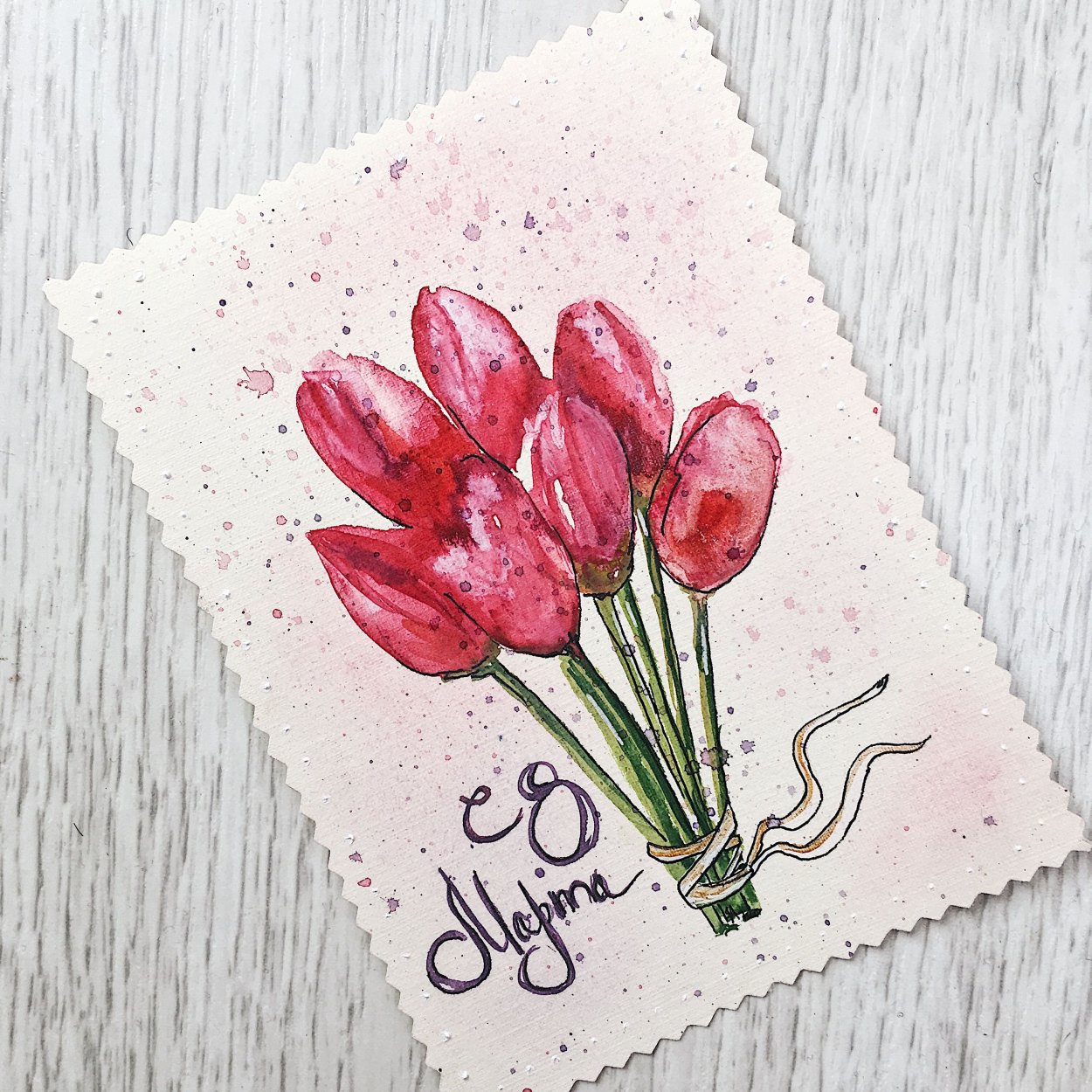 Тюльпаны в оформлении