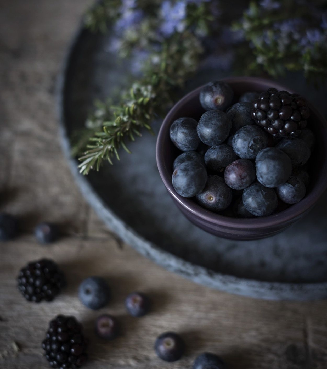 Черника голубика ежевика