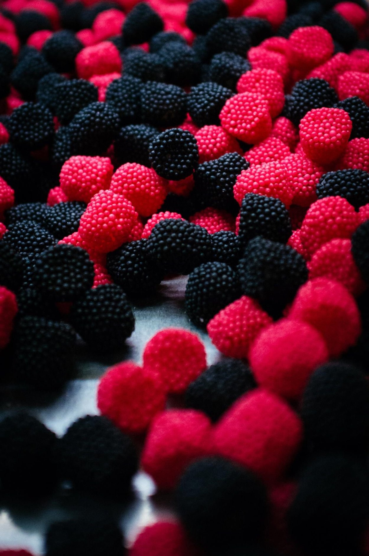 Мармелад красный и черный