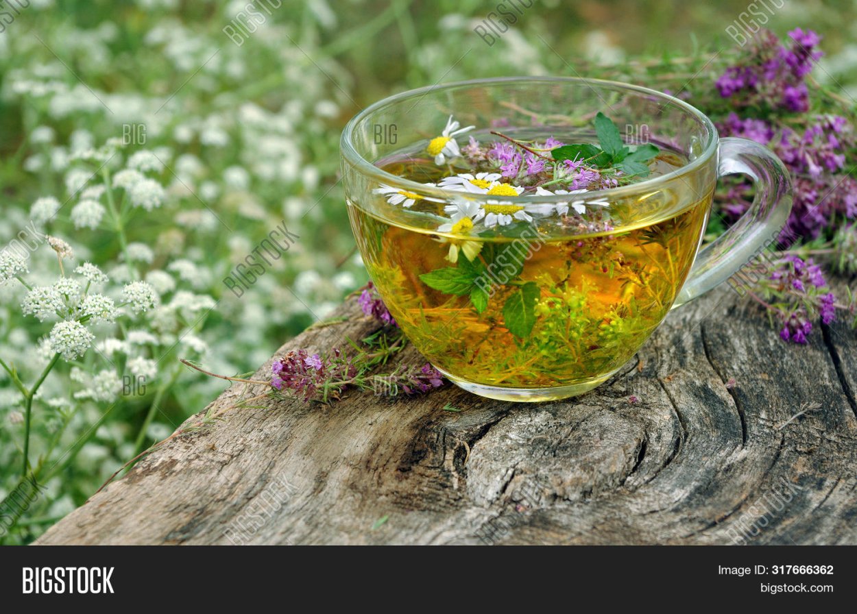 Чай Ромашка чабрец мята